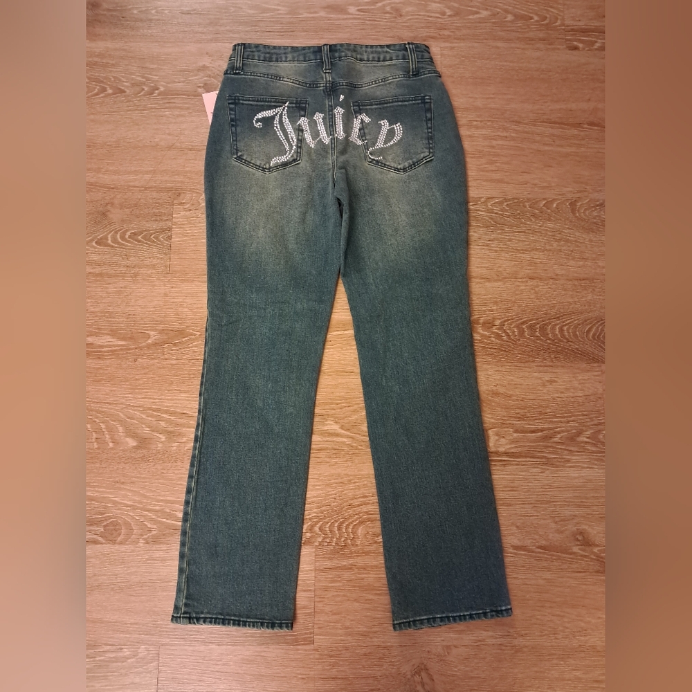 JUICY COUTURE PALMS RHINESTONE JEANS BRAND NEW WITH TAG 9/29